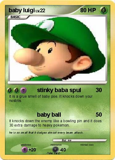 Pokemon baby luigi