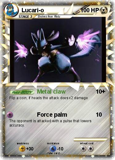 Pokemon Lucari-o