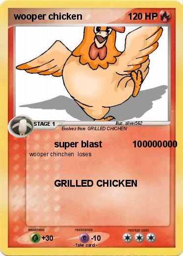 Pokemon wooper chicken