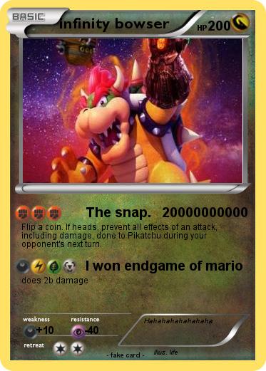 Pokemon infinity bowser