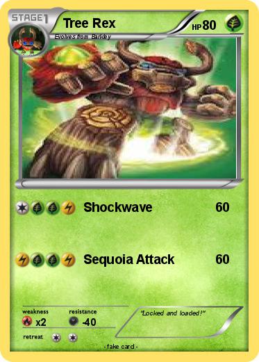 Pokemon Tree Rex