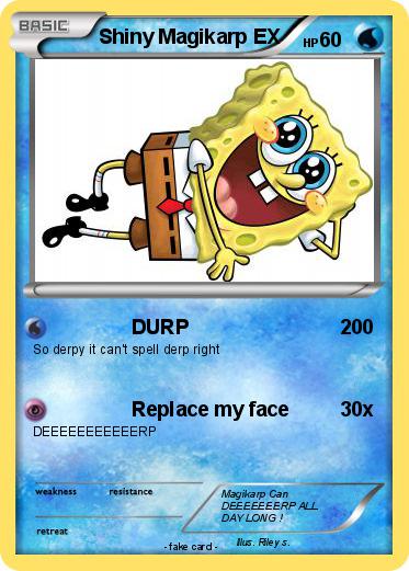 Pokemon Shiny Magikarp EX