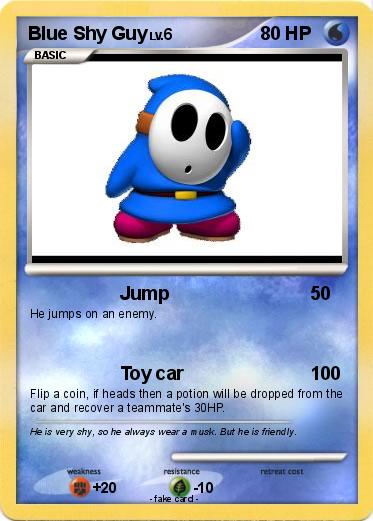 Pokemon Blue Shy Guy