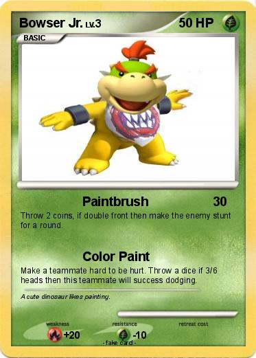 Pokemon Bowser Jr.