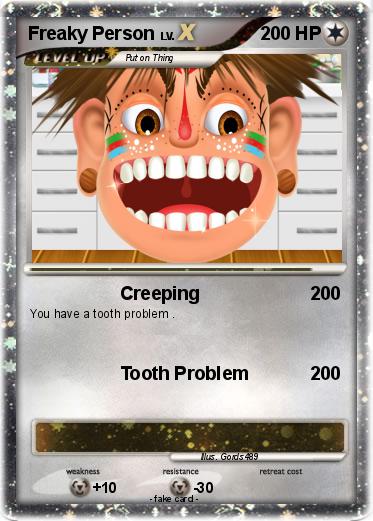 Pokemon Freaky Person
