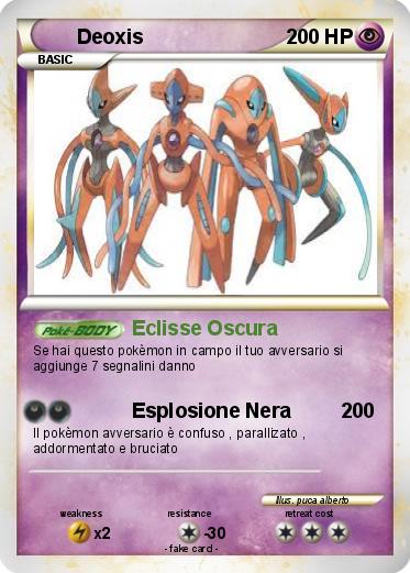 Pokemon Deoxis
