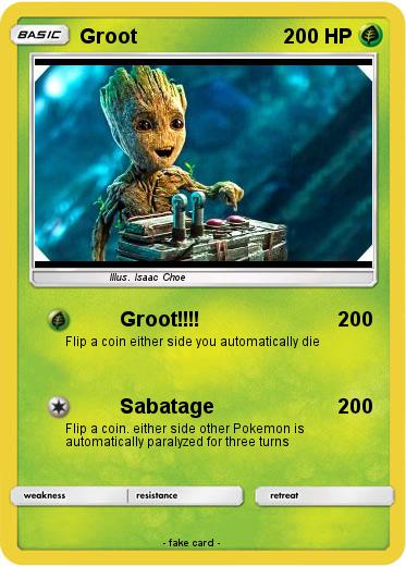 Pokemon Groot