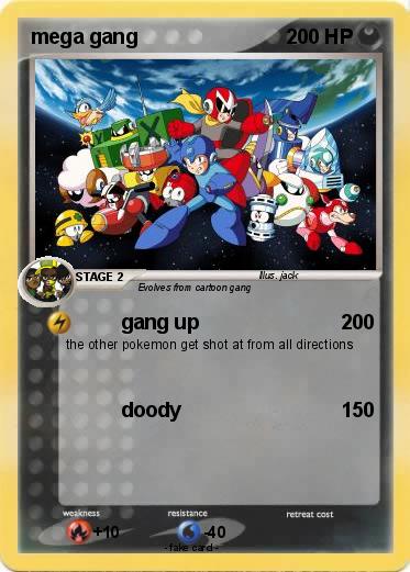 Pokemon mega gang