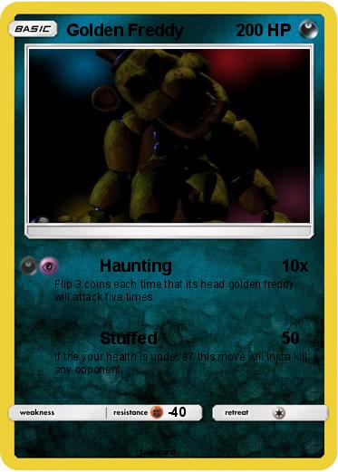 Pokemon Golden Freddy