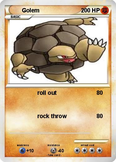 Pokemon Golem