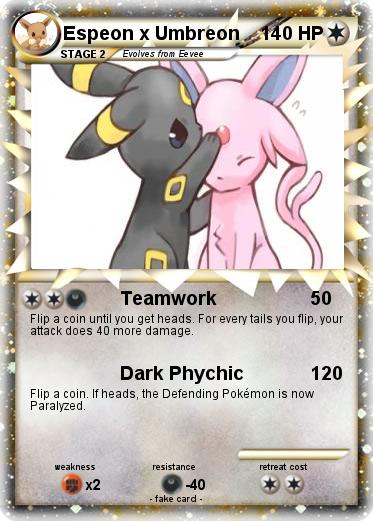 Pokemon Espeon x Umbreon