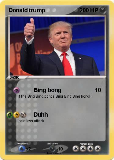 Pokemon Donald trump