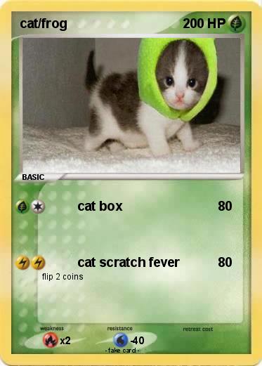 Pokemon cat/frog