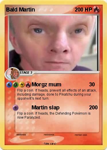 Pokemon Bald Martin