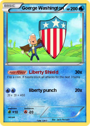 Pokemon Goerge Washington