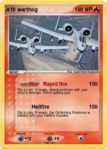 Pokemon A10 warthog