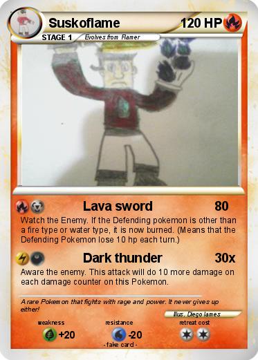 Pokemon Suskoflame