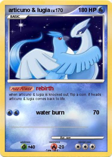 Pokemon articuno & lugia