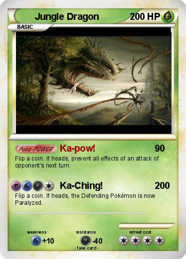 Pokemon Jungle Dragon