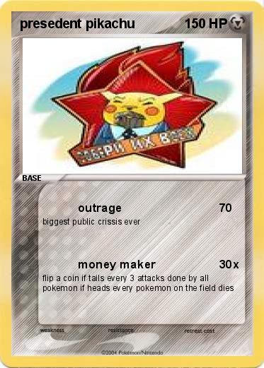 Pokemon presedent pikachu