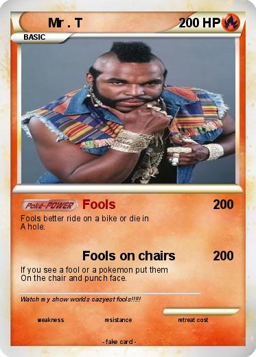 Pokemon Mr . T