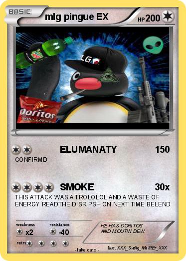 Pokemon mlg pingue EX