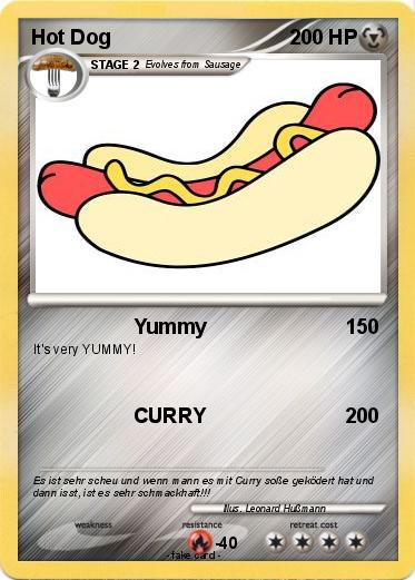 Pokemon Hot Dog
