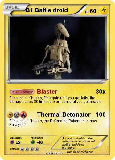Pokemon B1 Battle droid