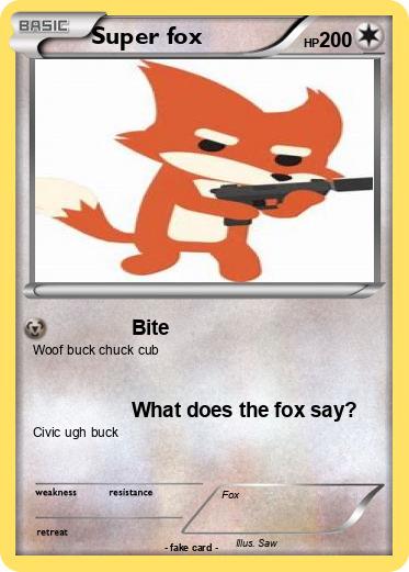 Pokemon Super fox