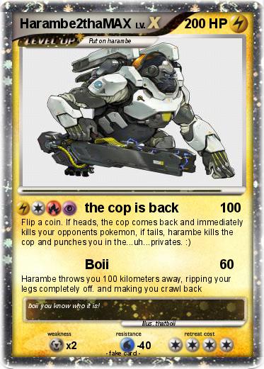 Pokemon Harambe2thaMAX