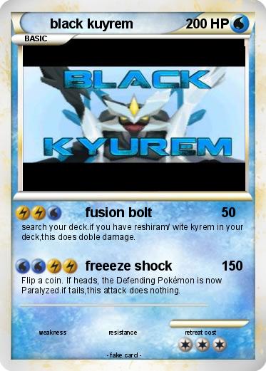 Pokemon black kuyrem