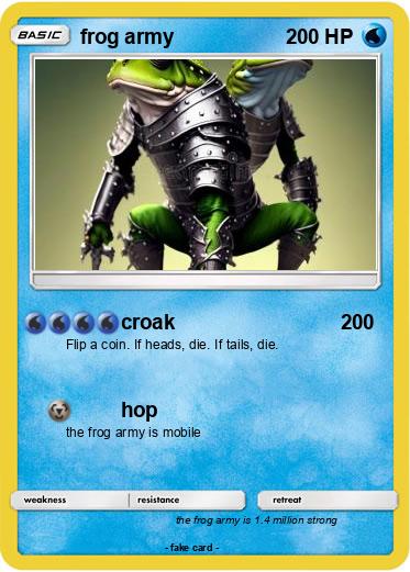 Pokemon frog army