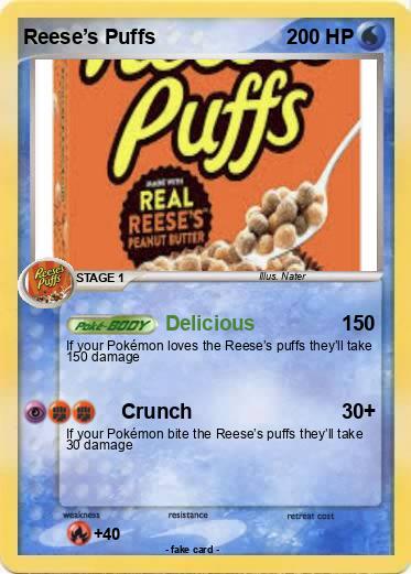 Pokemon Reese’s Puffs