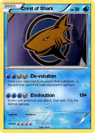 Pokemon Crest of Shark