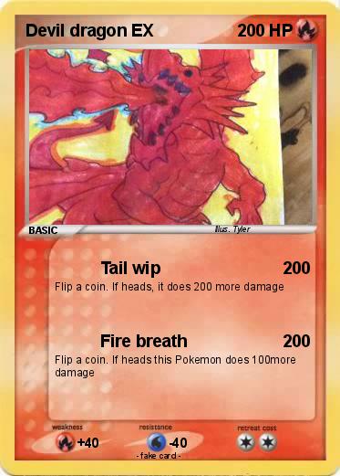 Pokemon Devil dragon EX