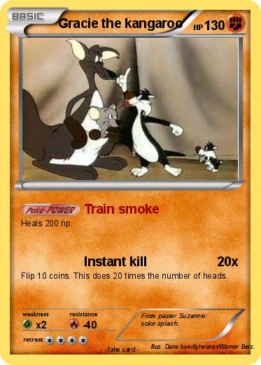 Pokemon Gracie the kangaroo