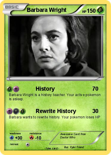 Pokemon Barbara Wright