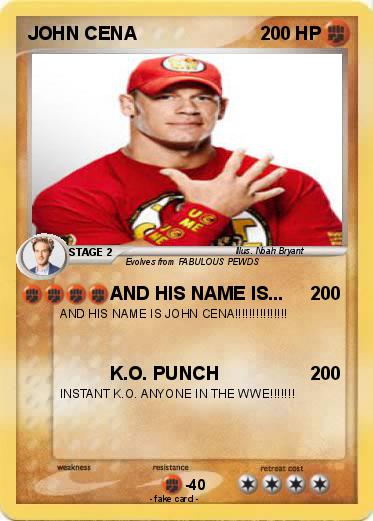 Pokemon JOHN CENA