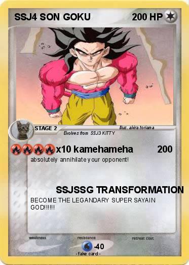 Pokemon SSJ4 SON GOKU