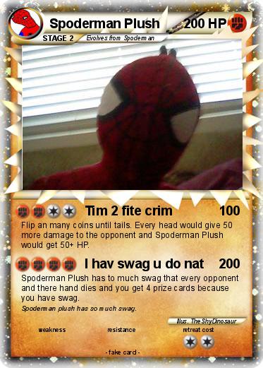 Pokemon Spoderman Plush