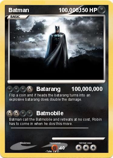 Pokemon Batman                   100,000,