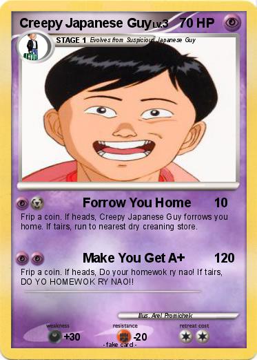 Pokemon Creepy Japanese Guy