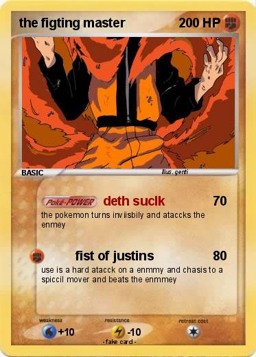 Pokemon the figting master