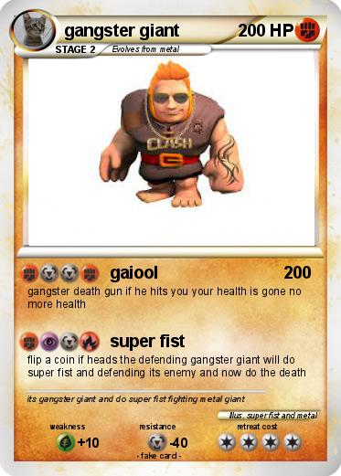 Pokemon gangster giant