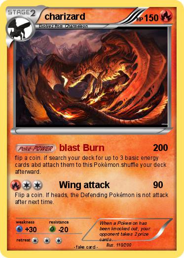 Pokemon charizard