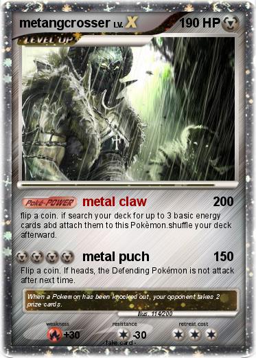 Pokemon metangcrosser