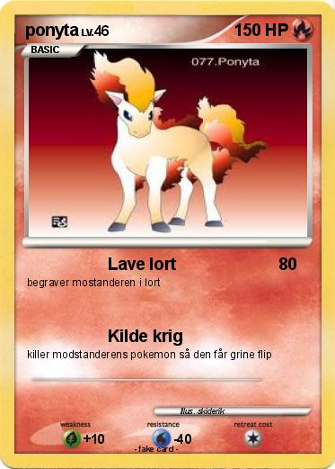 Pokemon ponyta