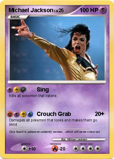 Pokemon Michael Jackson