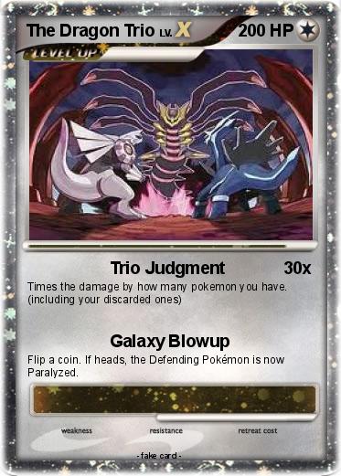 Pokemon The Dragon Trio