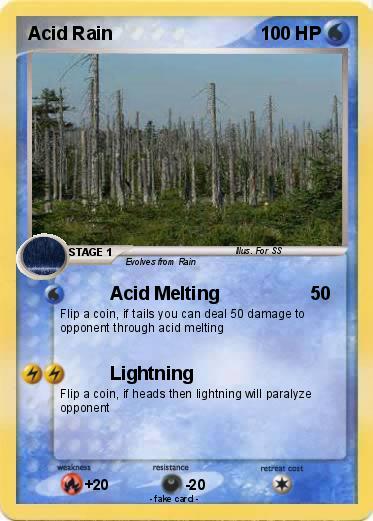 Pokemon Acid Rain